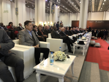MOĞOLİSTAN CUMHUR BAŞKANI DANIŞMANI FUARDA DAVETLİMİZDİ